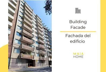 Apartment Leonora Maiahome-amplio En Polanco A Pasos De Masaryk 3bd + 3bt